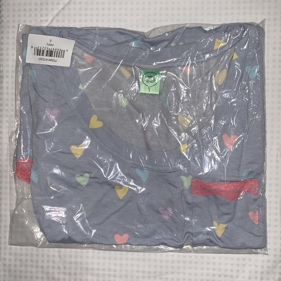 New Honeydew Ladies Sleep Lounge Dress Hearts Sleepdress - Picture 6 of 15